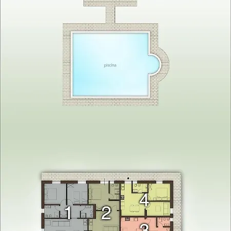 The Ranch 3 Capalbio Apartman